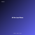 AI for Law Firms