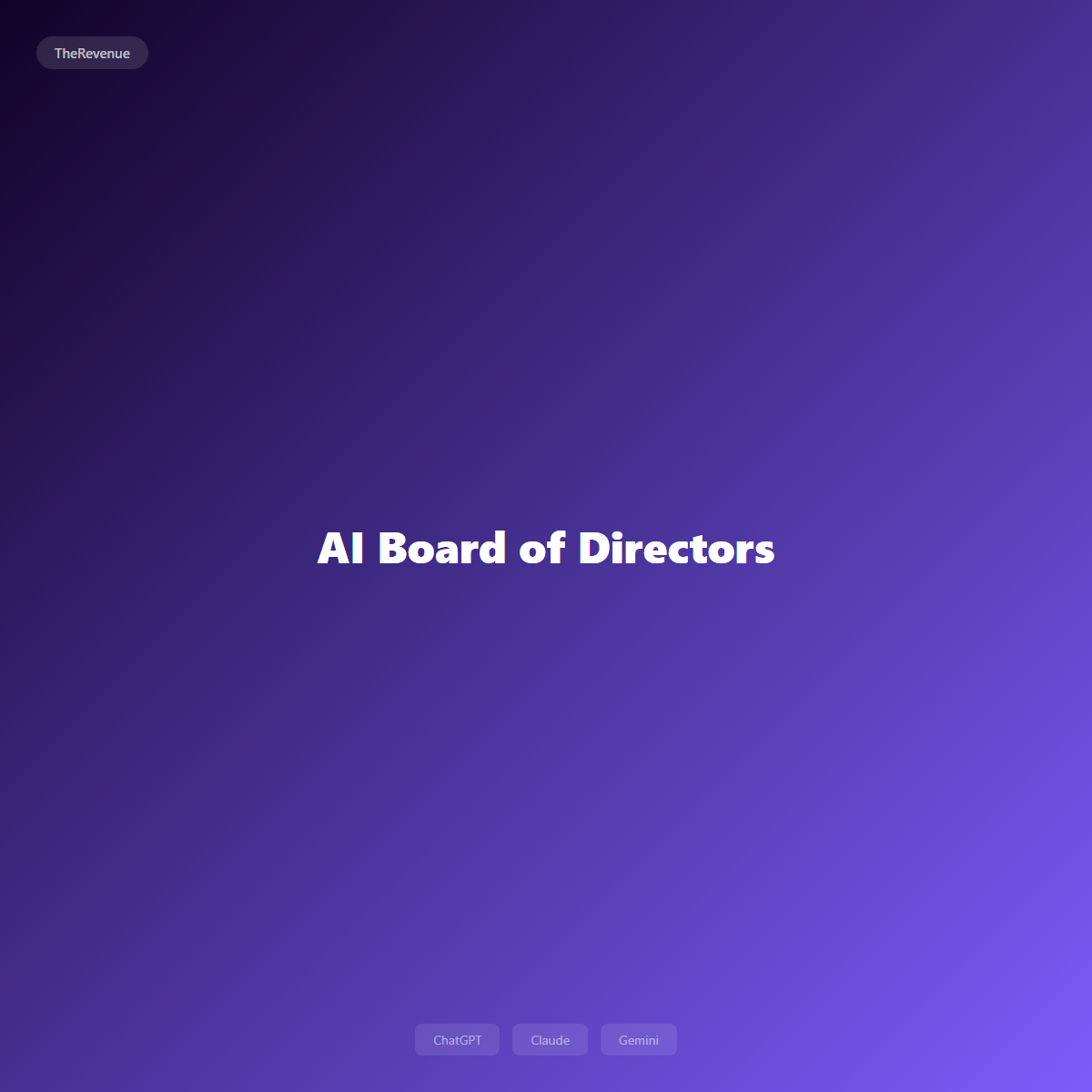 AI Board of Directors