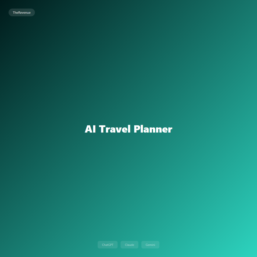 AI Travel Planner