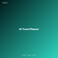 AI Travel Planner